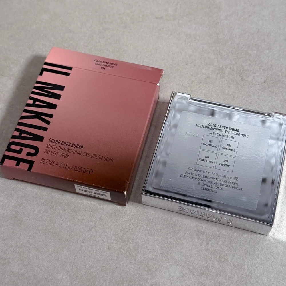 IL MAKIAGE Color Boss Squad Game Changer Eye Quad Palette
